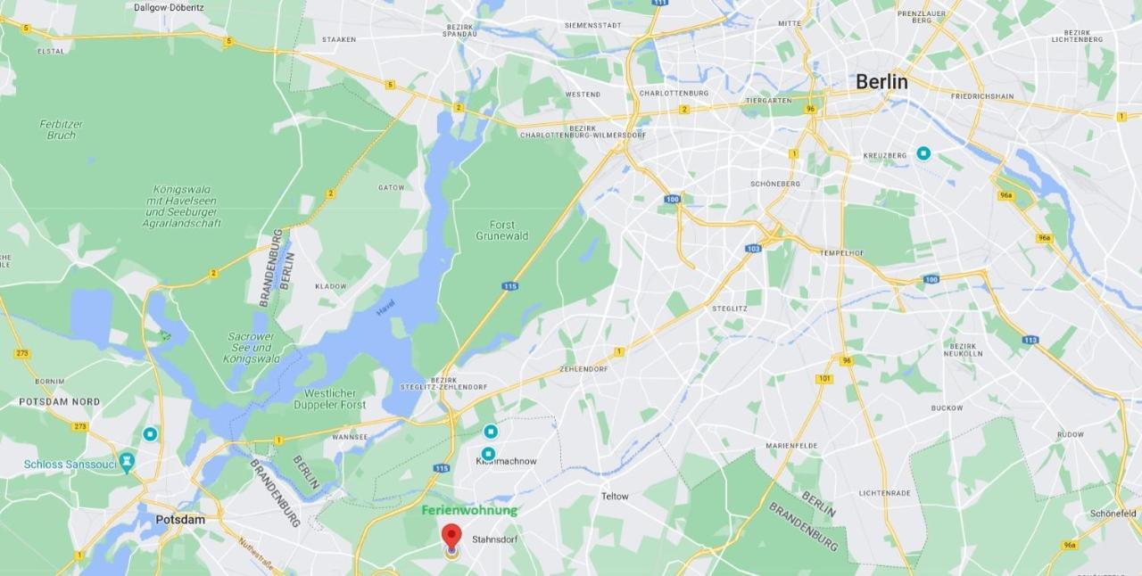 Geraeumige Und Zentrale Ferienwohnung Stahnsdorf Extérieur photo